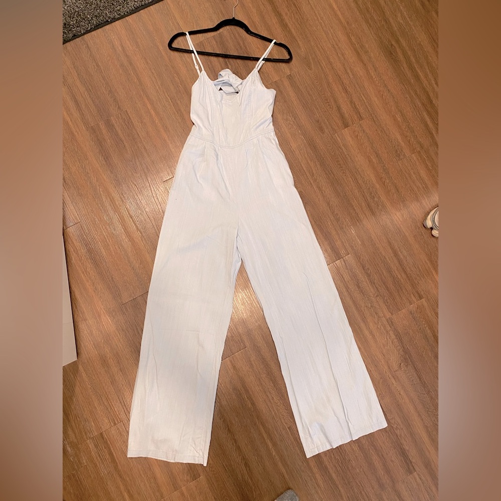 Do + Be jumpsuit romper blue denim size M women’s